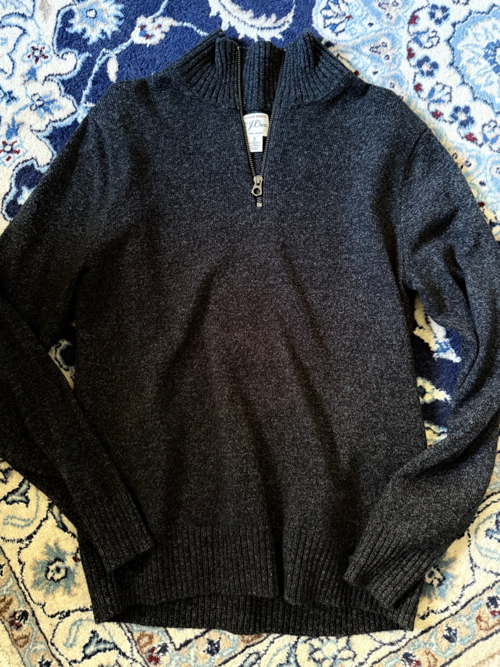 J. Crew Men's Half-Zip Sweater